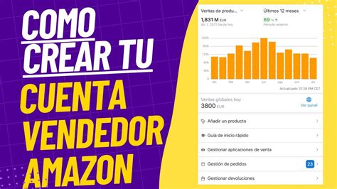 crear cuenta de amazon seller